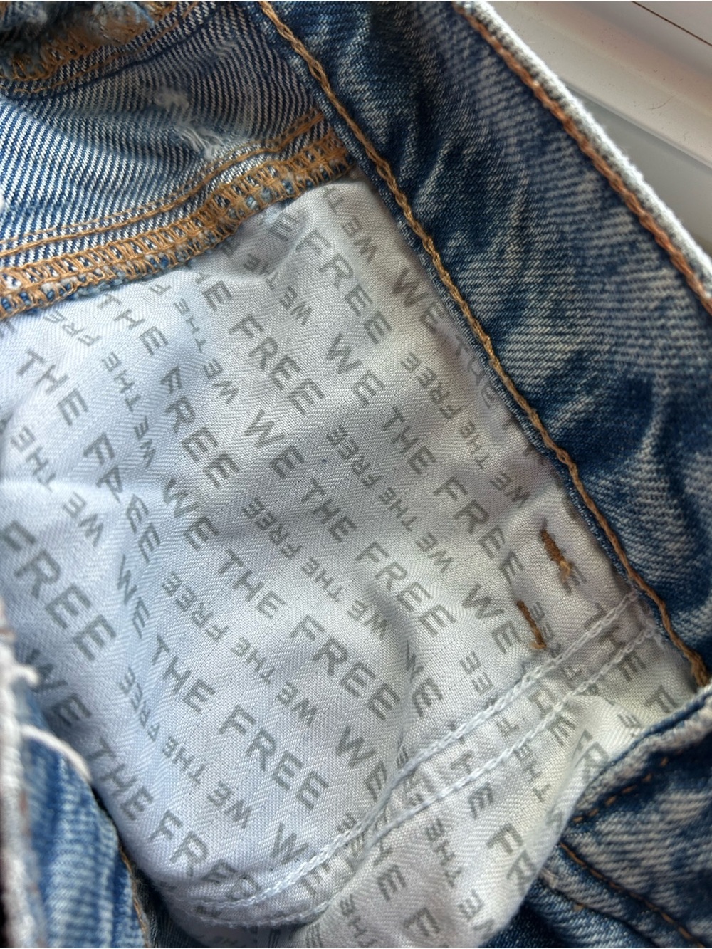 Free People x We The Free Good Luck Mid Rise Barrel Jeans - Picture 9 of 13